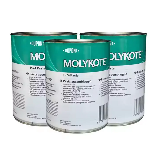 Zyq6P-74 MOLYKOTE High Load Synthetic Lubricant Industrial Gear Grease And Vacuum Pump Oil Base Oil-Free Carrying Metal