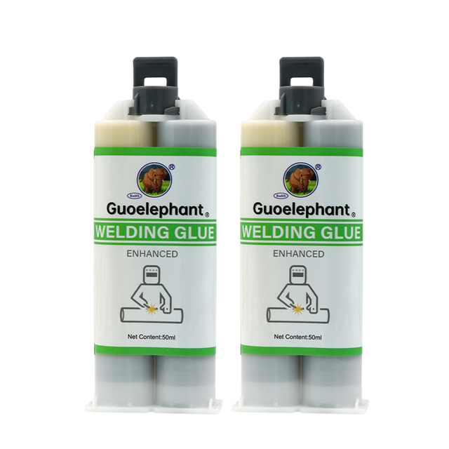 FM GUOELEPHANT Metal Epoxy Glue,2 Part Heavy Duty Cold Welding Glue for Welding Steel 50ml