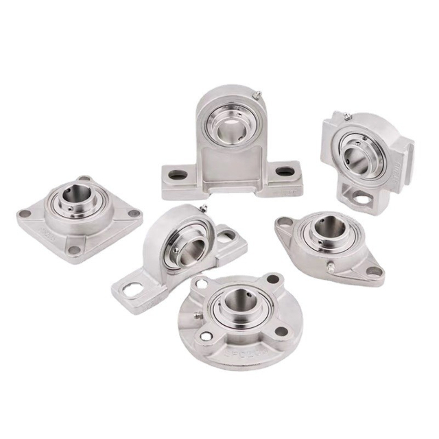 Stainless Steel with Thermoplastic Pillow Block Bearing