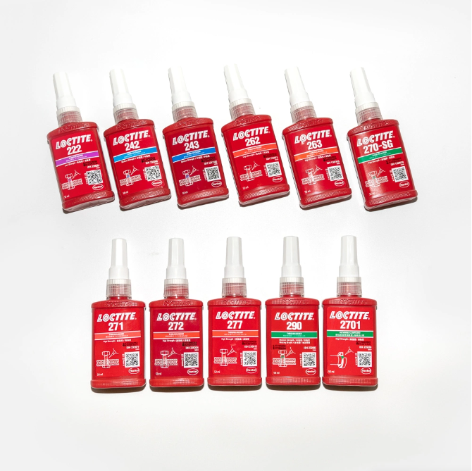 WJR03 Loctit 271 Red High Strength Acrylic Anaerobic Threadlocker Sealant, 50-250ml