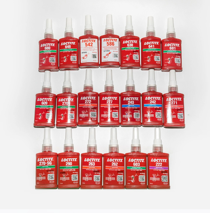 WJR03 Loctit 271 Red High Strength Acrylic Anaerobic Threadlocker Sealant, 50-250ml