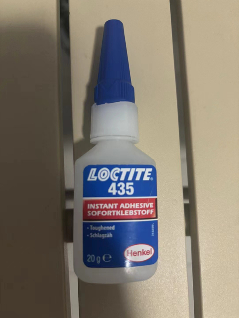 FM33 Ethyl Cyanoacrylate Loctite 435 Rubber Toughened Adhesive Rapid Bonding Glue