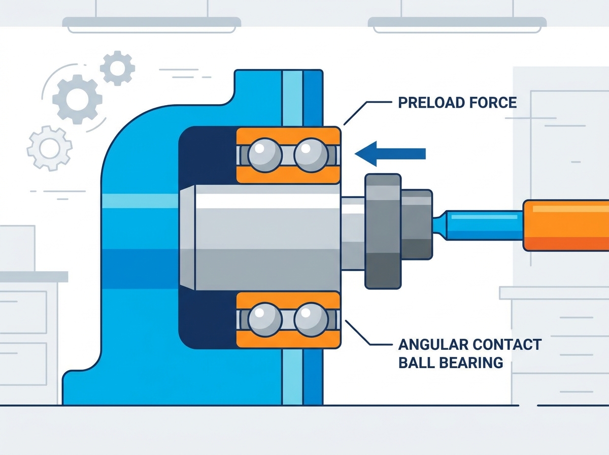 Angular Contact Ball Bearing Installation